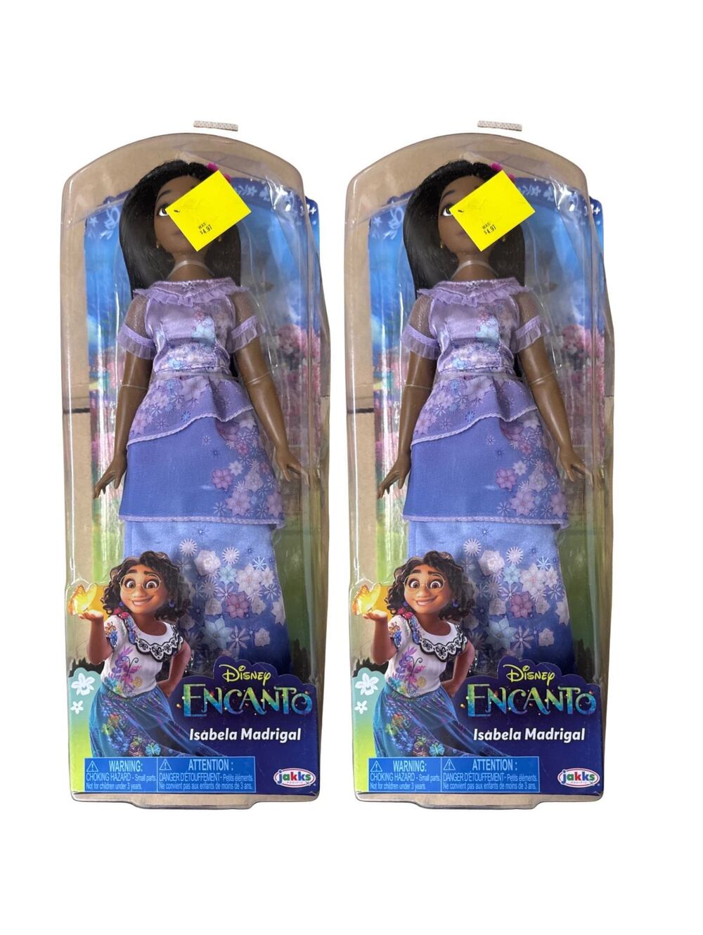 Disney Encanto Isabela Madrigal 11" Fashion Doll Articulated 2 Pack New